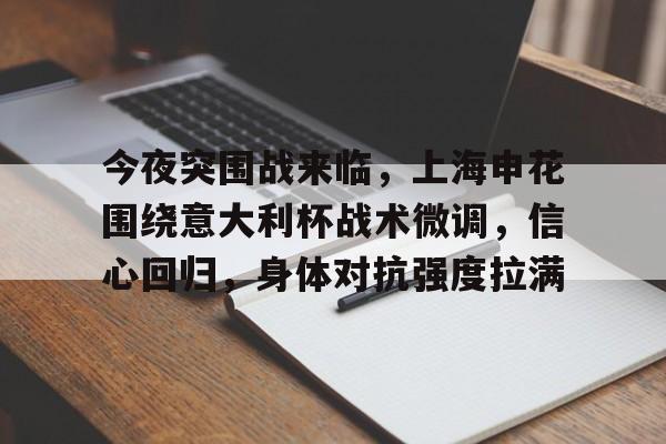 今夜突围战来临，上海申花围绕意大利杯战术微调，信心回归，身体对抗强度拉满的简单介绍-星空体育
